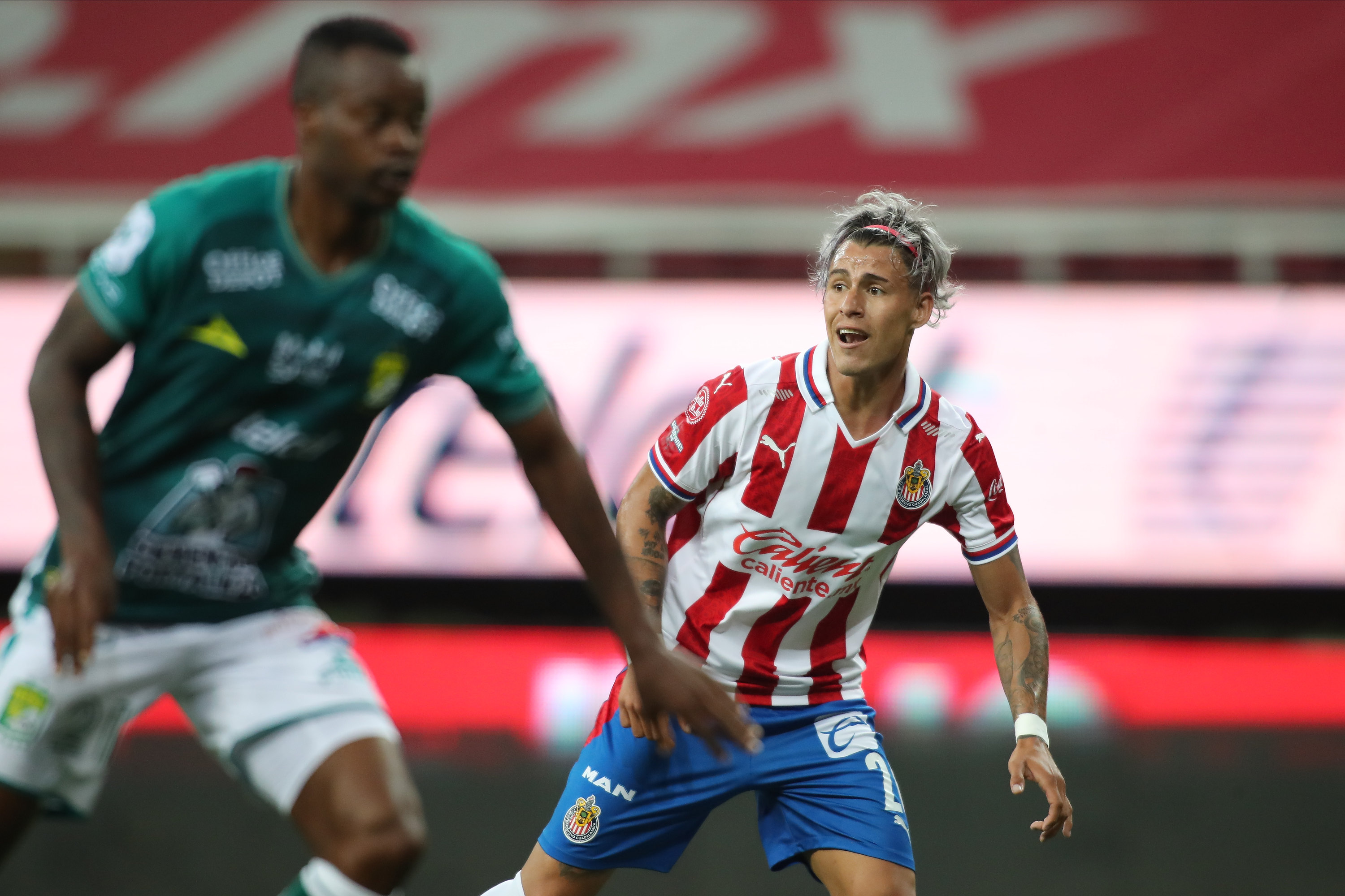 All square between Chivas and Leon